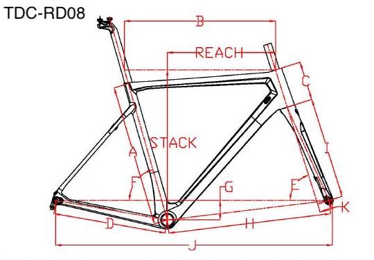 disc brake frameset geometry