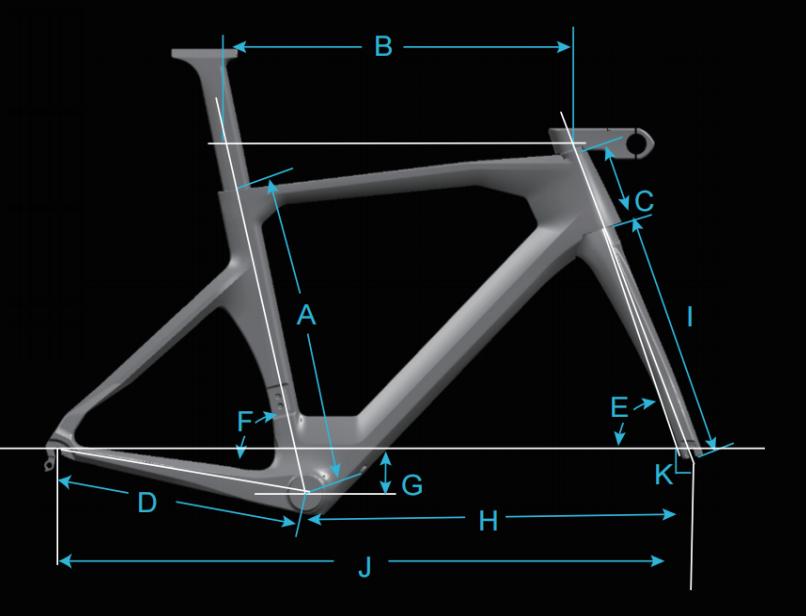 Carbon TT Frameset