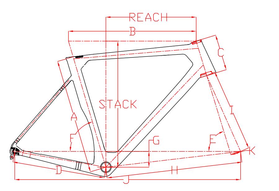 Toray Carbon Disc Brake Framesets