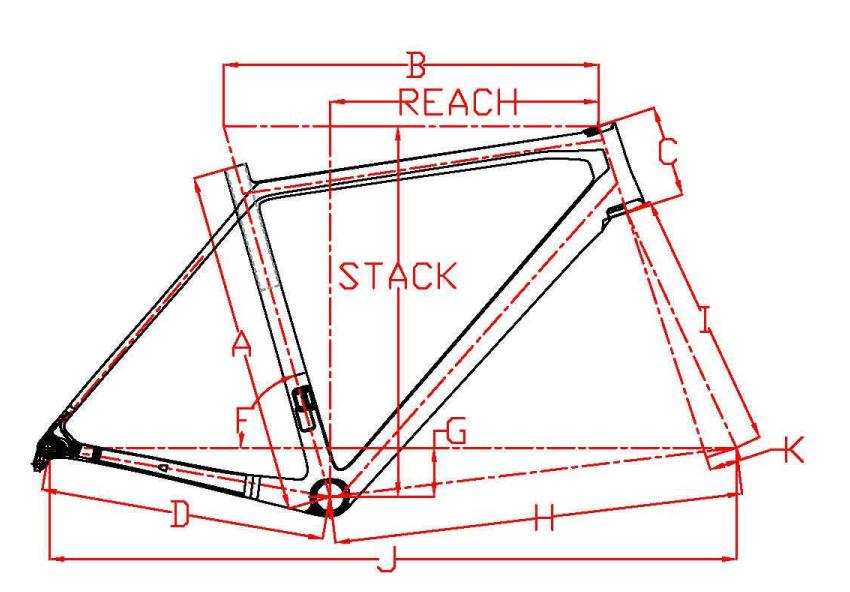 Carbon Road Disc Brake Frame With Integrated Stem