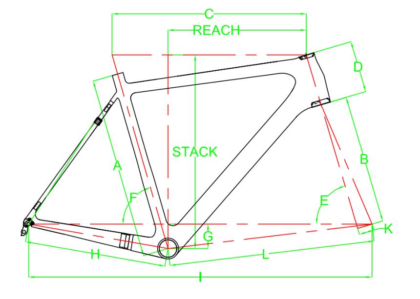 Carbon Caliper Road Frame