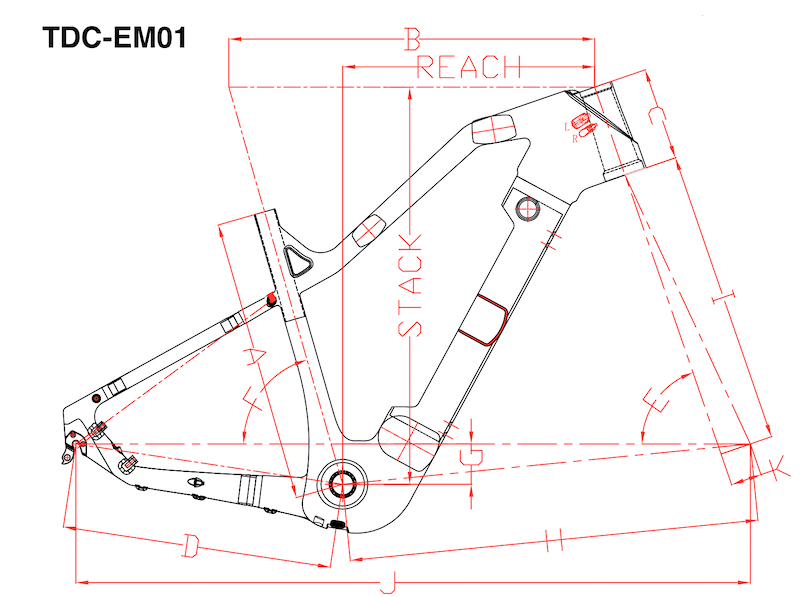 CITY ELECTRIC BIKE FRAME