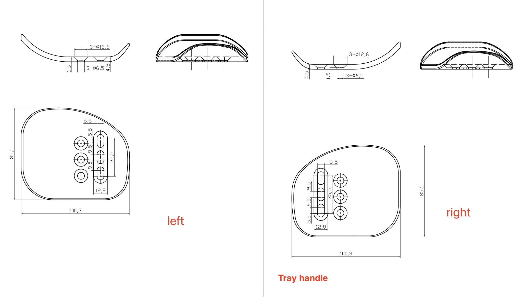 Handle bar for Time Trial Frame