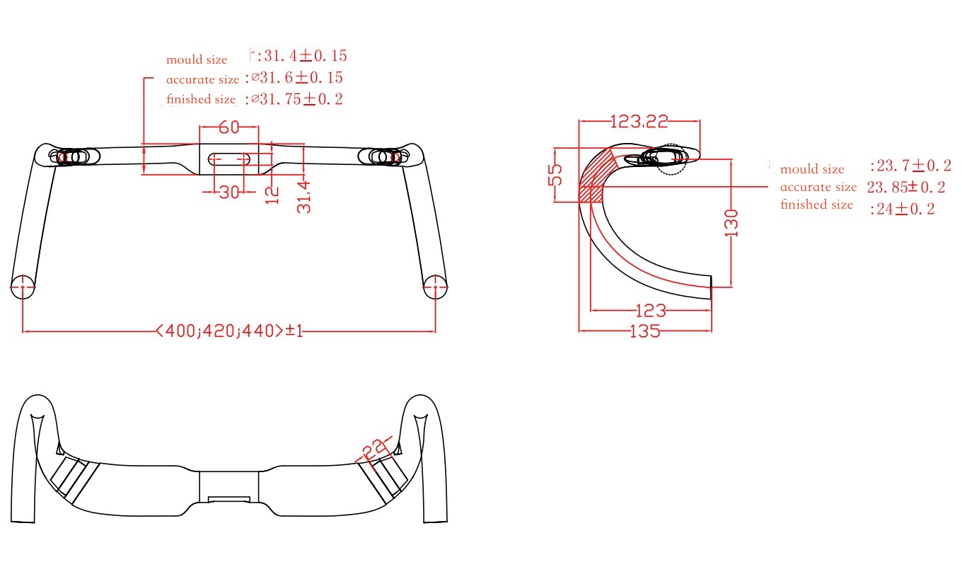 carbon Road drop bar