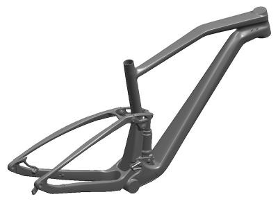 Mountain Bike Full Suspension Frame